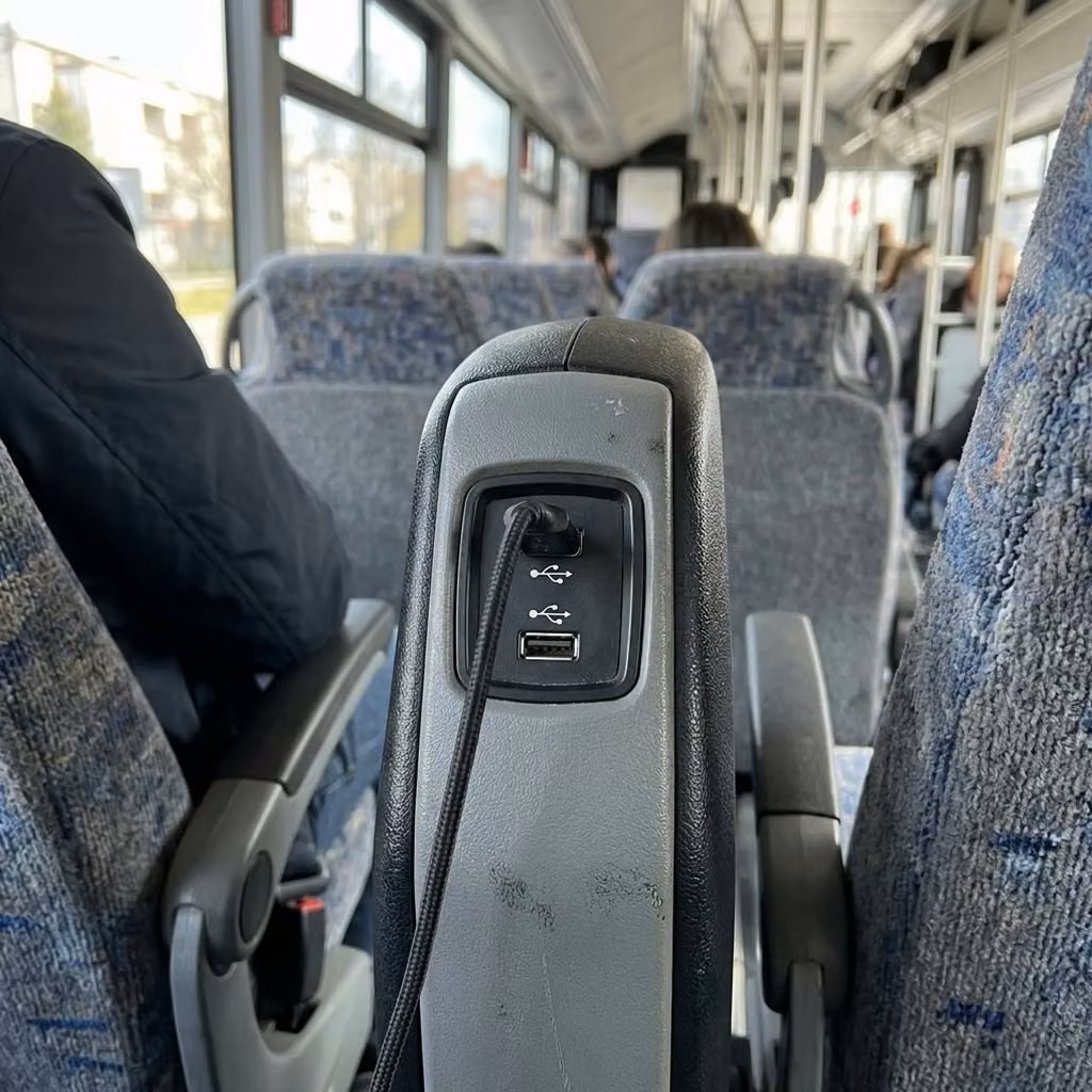 casselberry 28 passenger minibus usb charging