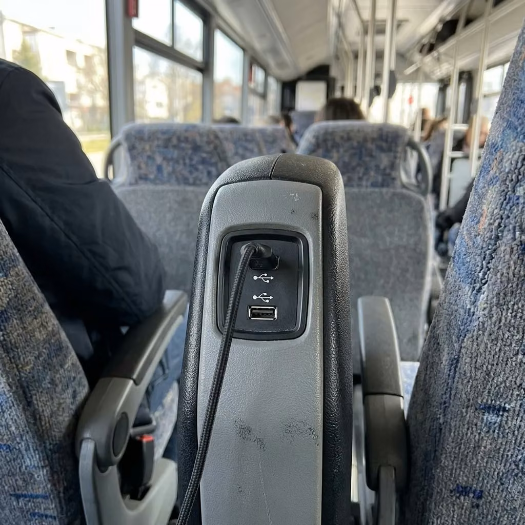 casselberry 30 passenger minibus usb charging