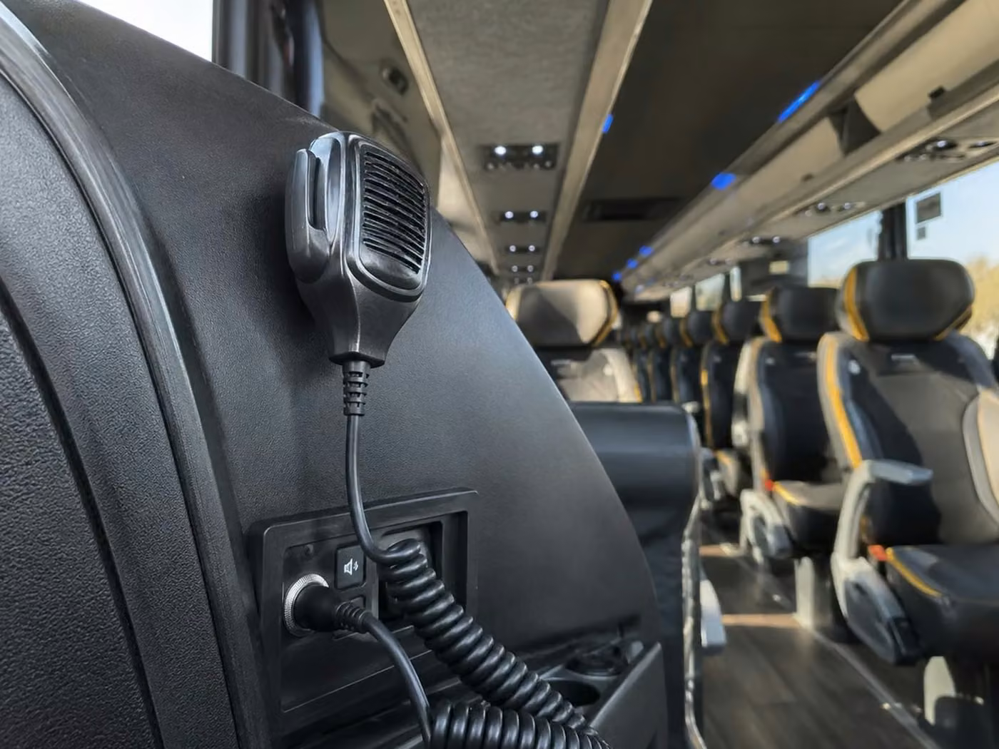 casselberry charter bus pa system