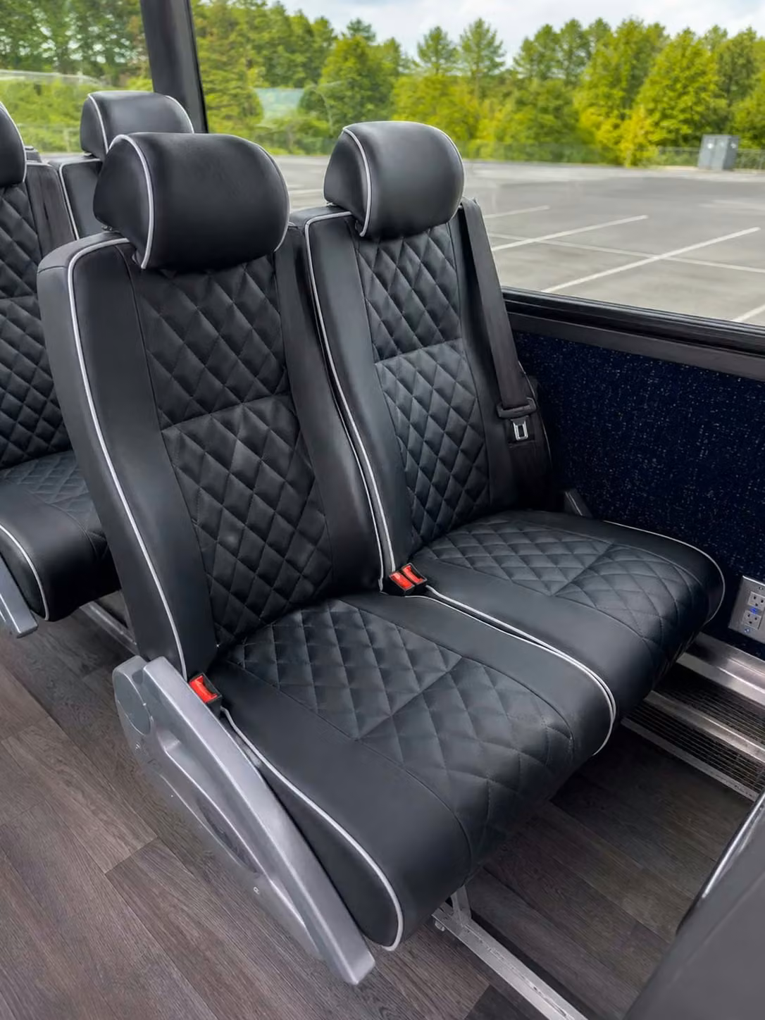 casselberry charter bus reclining seats