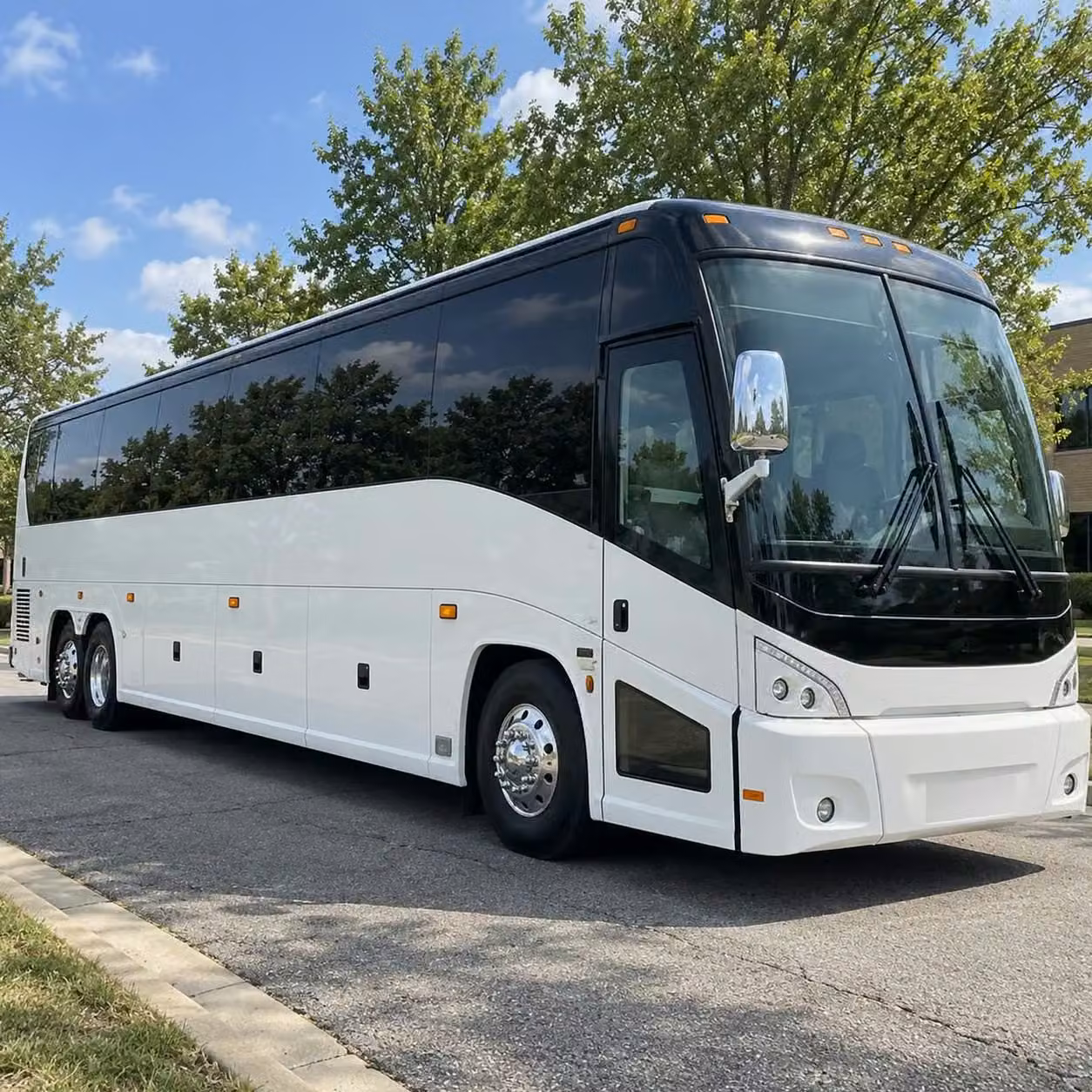 casselberry charter bus transportation to acrisure bounce house