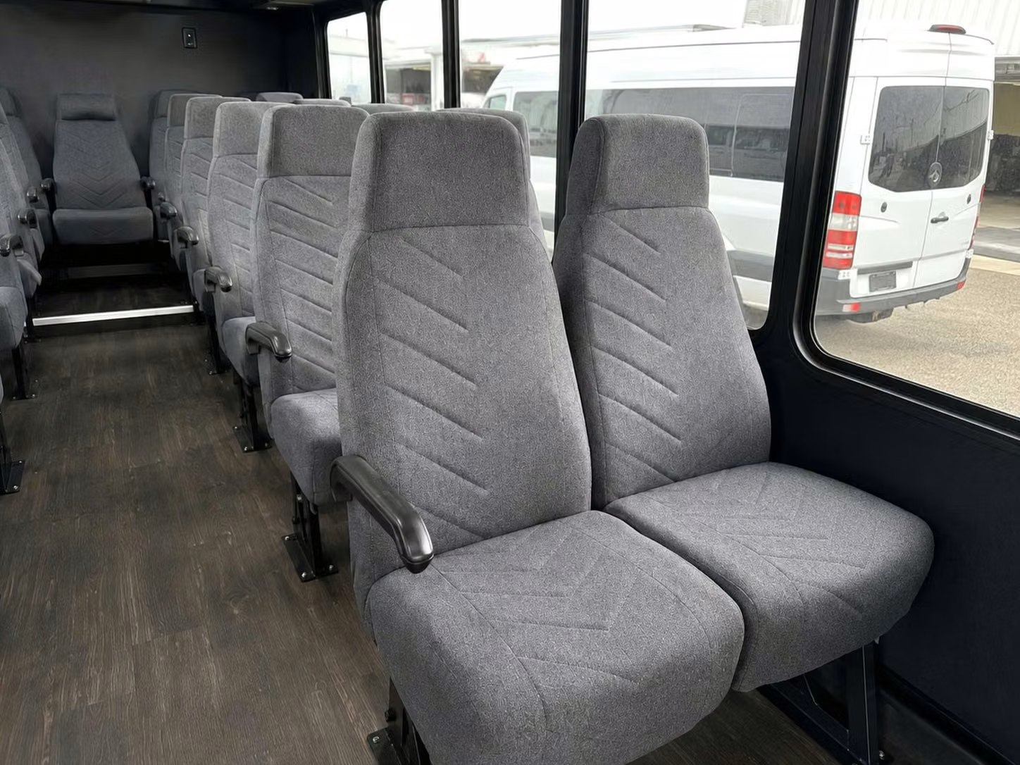 18 passenger minibus inside