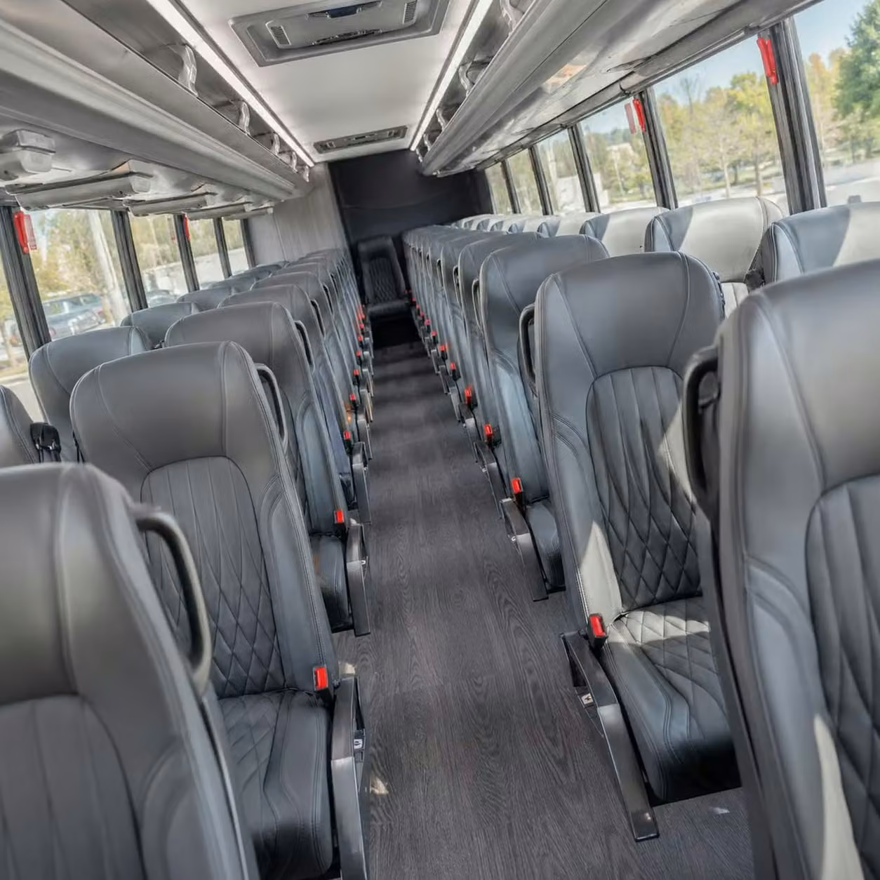 30 passenger minibus inside