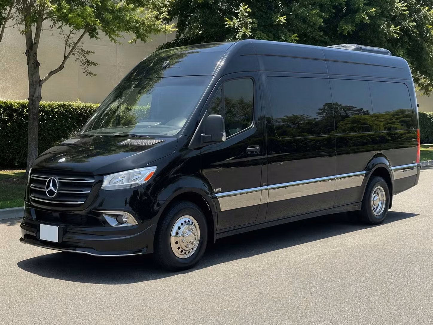 sprinter van with driver